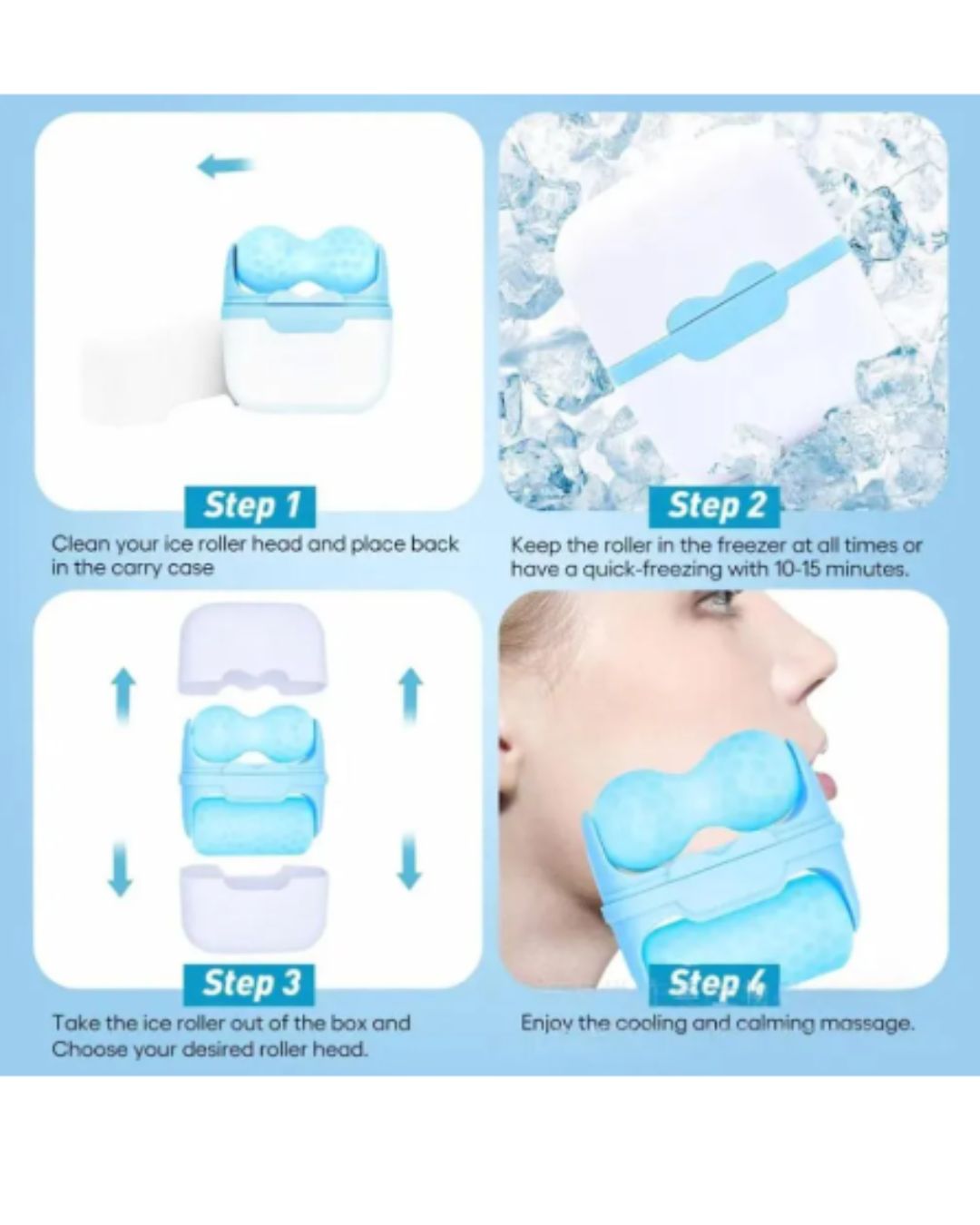 Ice Relief, masajeador de hielo portatil